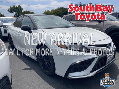 Midnight Black Metallic 2023 Toyota Camry XSE