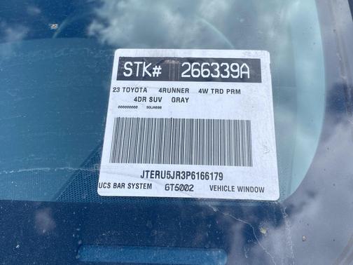 Magnetic Gray Metallic 2023 Toyota 4Runner TRD Off Road Premium
