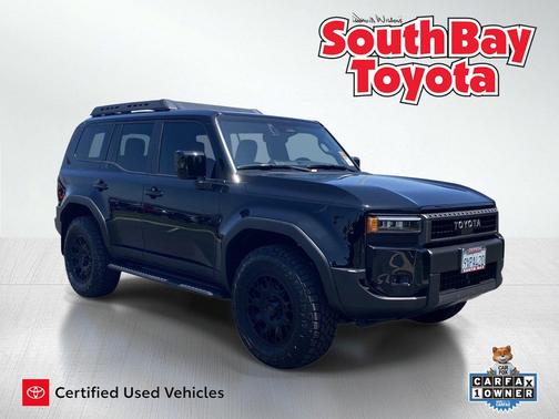 Black 2026 Toyota Land Cruiser Base