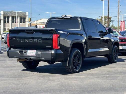 Midnight Black Metallic 2025 Toyota Tundra Hybrid Limited