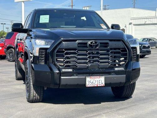 Midnight Black Metallic 2025 Toyota Tundra Hybrid Limited