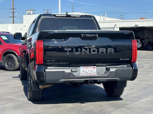 Midnight Black Metallic 2025 Toyota Tundra Hybrid Limited