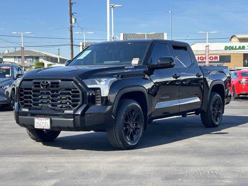 Midnight Black Metallic 2025 Toyota Tundra Hybrid Limited