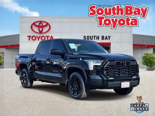 Midnight Black Metallic 2025 Toyota Tundra Hybrid Limited