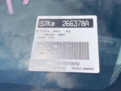 Magnetic Gray Metallic 2025 Toyota RAV4 XLE