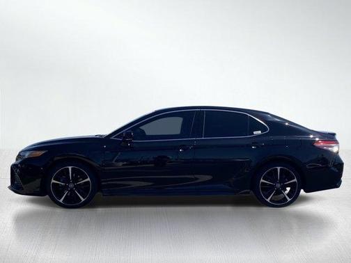 Midnight Black Metallic 2018 Toyota Camry XSE