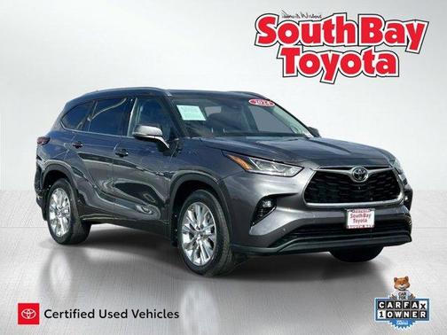 Magnetic Gray Metallic 2024 Toyota Highlander Limited