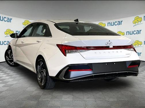 White 2025 Hyundai ELANTRA Limited