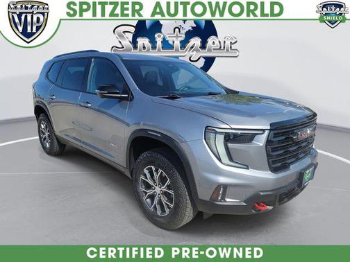 Sterling Metallic 2024 GMC Acadia AWD AT4