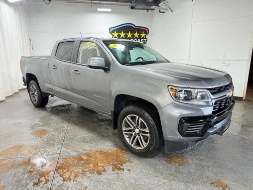 Satin Steel Metallic 2021 Chevrolet Colorado WT