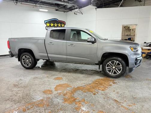 Satin Steel Metallic 2021 Chevrolet Colorado WT