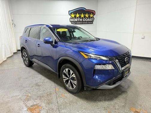 Caspian Blue Metallic 2021 Nissan Rogue SV