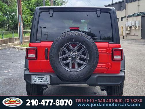 Firecracker Red Clearcoat 2025 Jeep Wrangler Sport S