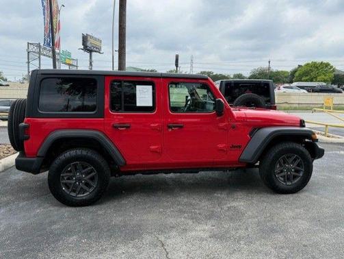 Firecracker Red Clearcoat 2025 Jeep Wrangler Sport S