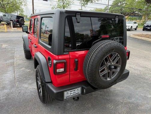 Firecracker Red Clearcoat 2025 Jeep Wrangler Sport S