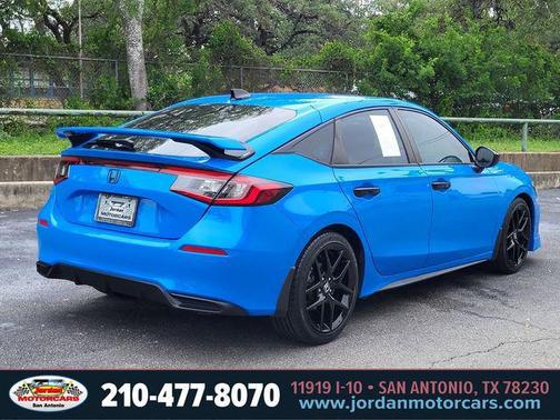 Boost Blue Pearl 2023 Honda Civic Sport