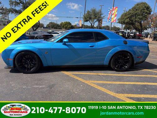 B5 Blue Pearlcoat 2023 Dodge Challenger R/T Scat Pack Widebody