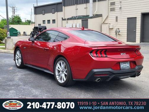Rapid Red Metallic Tinted Clearcoat 2024 Ford Mustang GT Premium