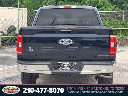 Antimatter Blue Metallic 2023 Ford F-150 XLT