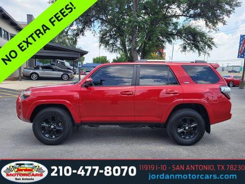 Barcelona Red Metallic 2024 Toyota 4Runner SR5