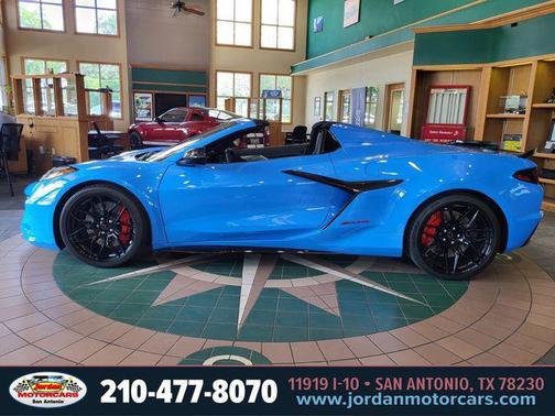 Rapid Blue 2023 Chevrolet Corvette Z06