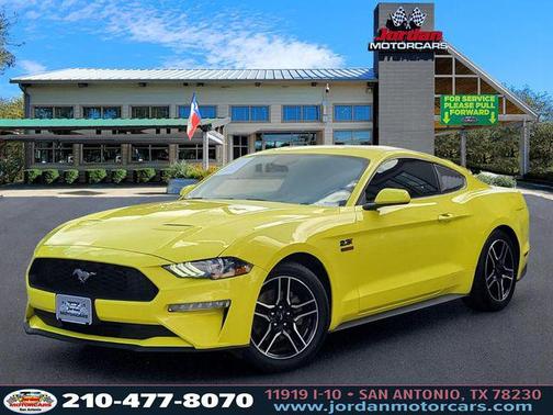 Grabber Yellow 2021 Ford Mustang EcoBoost