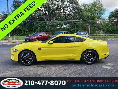 Grabber Yellow 2021 Ford Mustang EcoBoost
