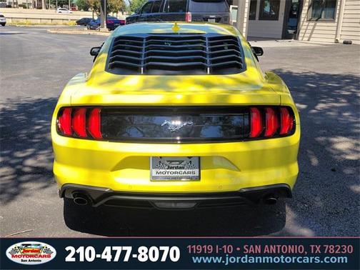 Grabber Yellow 2021 Ford Mustang EcoBoost