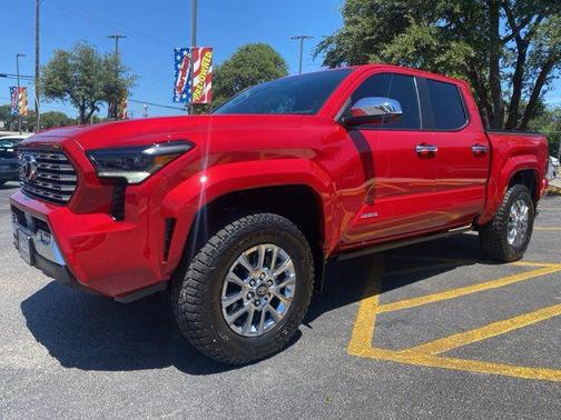 Supersonic Red 2025 Toyota Tacoma Limited