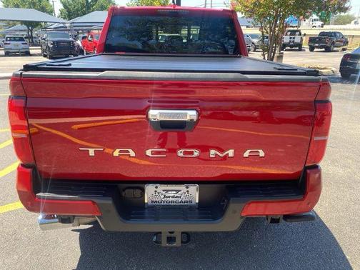 Supersonic Red 2025 Toyota Tacoma Limited