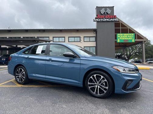 Monterey Blue 2025 Volkswagen Jetta 1.5T Sport