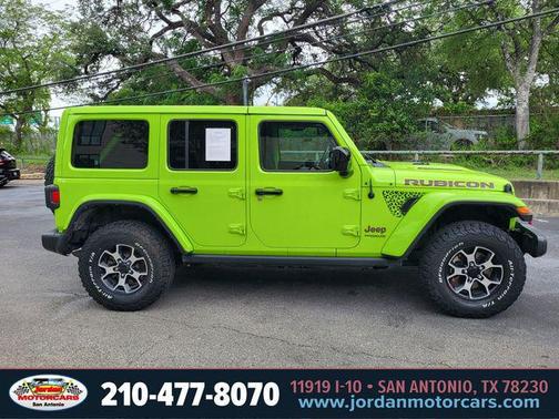 Limited Edition Gecko Clear Coat 2021 Jeep Wrangler Unlimited Rubicon