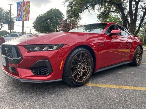 Rapid Red Metallic Tinted Clearcoat 2024 Ford Mustang GT Premium