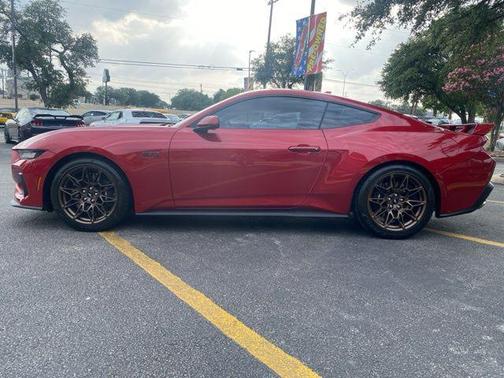 Rapid Red Metallic Tinted Clearcoat 2024 Ford Mustang GT Premium