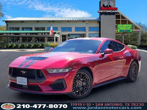 Rapid Red Metallic Tinted Clearcoat 2024 Ford Mustang GT Premium