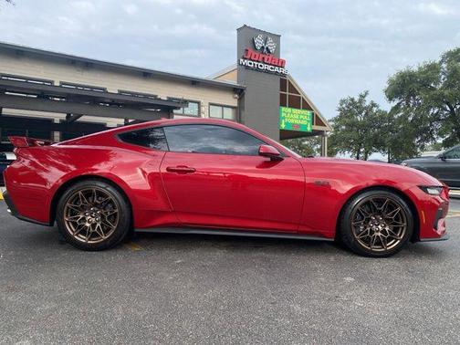 Rapid Red Metallic Tinted Clearcoat 2024 Ford Mustang GT Premium