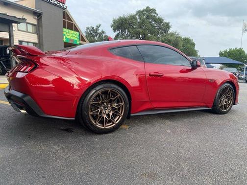 Rapid Red Metallic Tinted Clearcoat 2024 Ford Mustang GT Premium