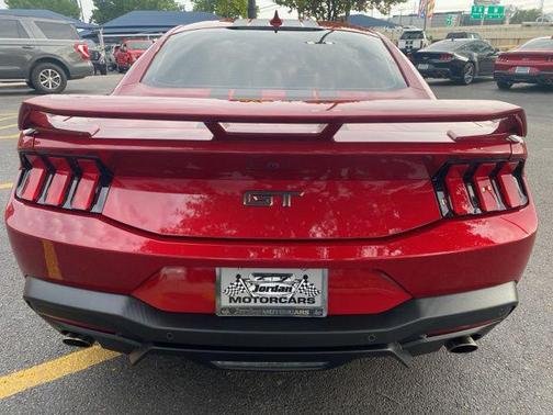 Rapid Red Metallic Tinted Clearcoat 2024 Ford Mustang GT Premium