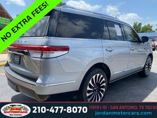 Silver Radiance Metallic Clearcoat 2023 Lincoln Navigator Black Label