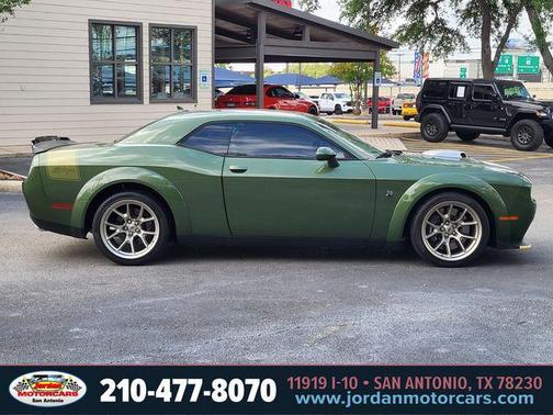 F8 Green 2023 Dodge Challenger R/T Scat Pack Widebody