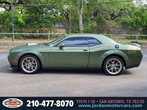 F8 Green 2023 Dodge Challenger R/T Scat Pack Widebody