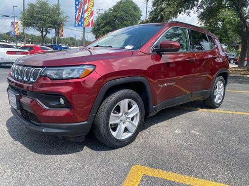 Velvet Red Pearlcoat 2022 Jeep Compass Latitude