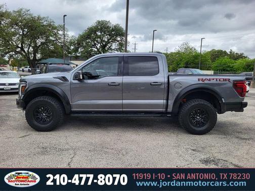 Carbonized Gray Metallic 2024 Ford F-150 Raptor