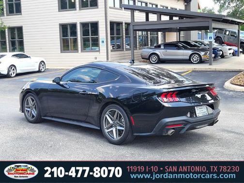 Shadow Black 2024 Ford Mustang EcoBoost Premium