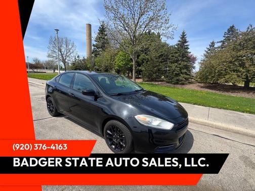 Pitch Black Clearcoat 2015 Dodge Dart SE