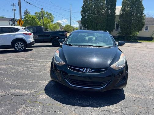 Black Noir Pearl 2011 Hyundai ELANTRA GLS
