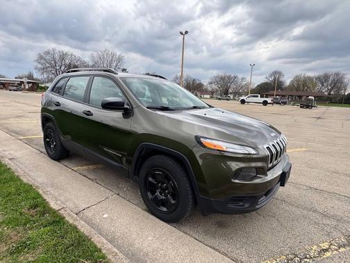 Eco Green Pearlcoat 2015 Jeep Cherokee Sport