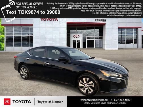 Black 2023 Nissan Altima 2.5 S