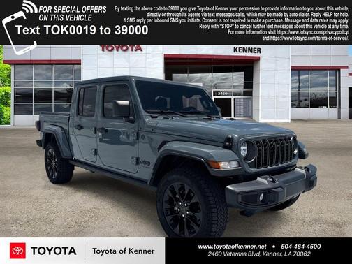 Anvil Clearcoat 2025 Jeep Gladiator Nighthawk