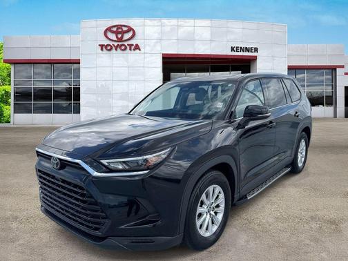 Midnight Black Metallic 2025 Toyota Grand Highlander XLE